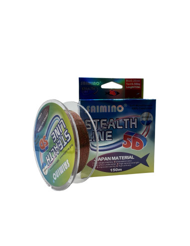 Fir Monofilament Saimino Stealth Line 5D, 150m