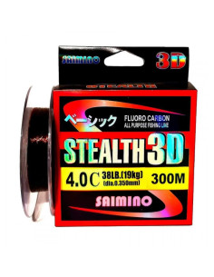 Fir Fluorocarbon Saimino Stealth 3D, 300m