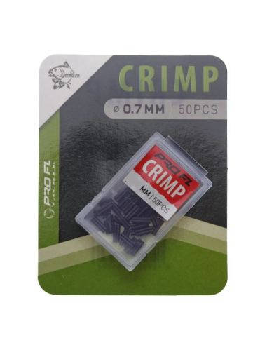 Bride Pro Fl Crimp, 0.7mm, 50buc/plic