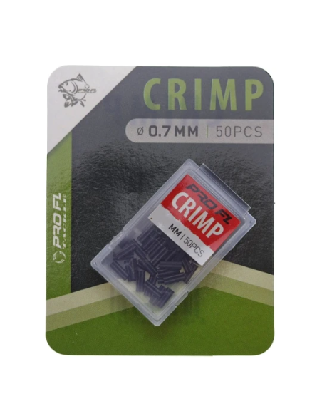 Bride Pro Fl Crimp, 0.7mm, 50buc/plic Bride Pro Fl Crimp, 0.7mm, 50buc/plic