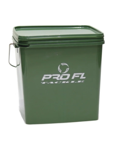 Galeata Plastic Cu Capac Pro Fl Plus Tava Accesorii, 17l