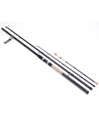 Lanseta Feeder Pro Fl Black Panther, 3.60m, 50-150g, 3+3buc