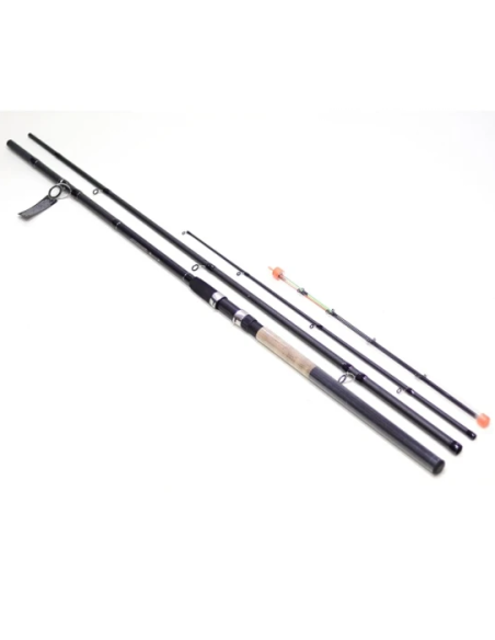 Lanseta Feeder Pro Fl Black Panther, 3.60m, 50-150g, 3+3buc Lanseta Feeder Pro Fl Black Panther, 3.60m, 50-150g, 3+3buc