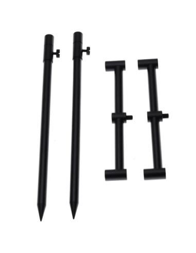 Set Pro Fl 2 Picheti 40-70cm Cu 2 Buzz Bar 25cm Si Husa Transport