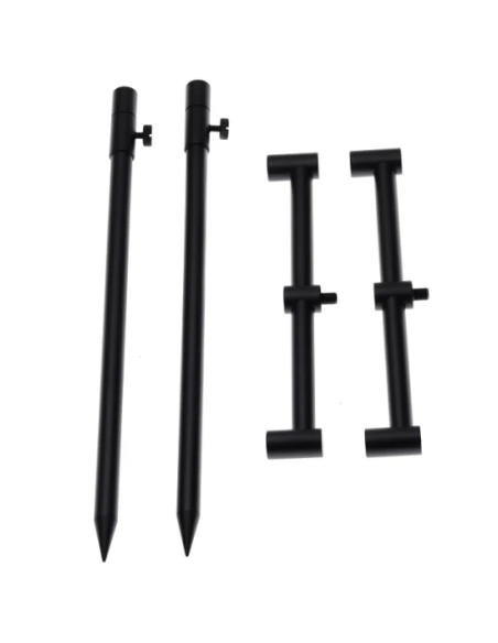 Set Pro Fl 2 Picheti 40-70cm Cu 2 Buzz Bar 25cm Si Husa Transport