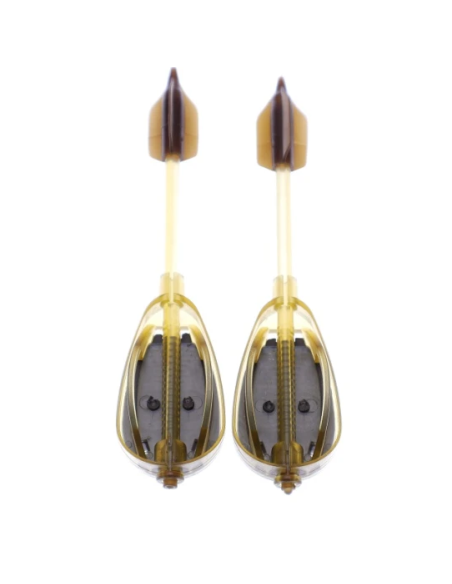 Set Momitoare Pro Fl Method Feeder Long Cast Cu Tija, 2buc/plic