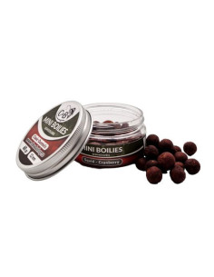 Boilies C&B Mini Semisolubil, Squid Cranberry, 12mm, 60g 2