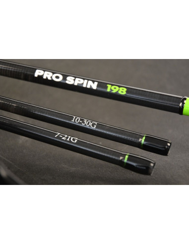 Lanseta EnergoTeam Wizard Pro Spin, 1.98m, 7-21/10-30g, 1+2buc