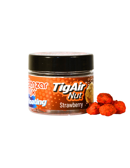 Alune Tigrate Benzar Mix TigAir Nut, Capsuni, 15g/borcan Alune Tigrate Benzar Mix TigAir Nut, Capsuni, 15g/borcan