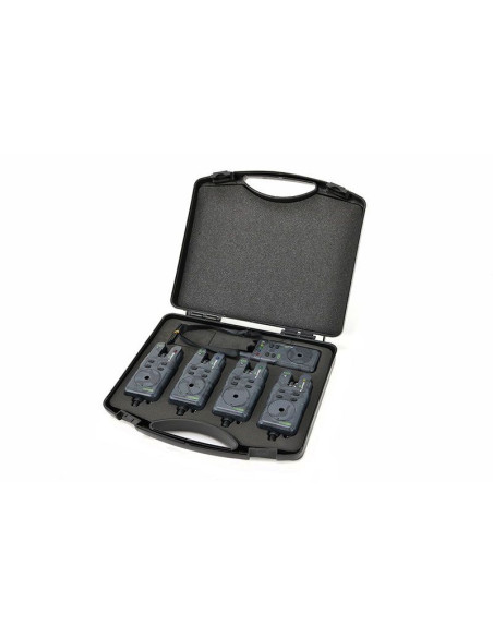 Set Avertizori + Statie Carp Pro Flapper Camou, 4+1 Set Avertizori + Statie Carp Pro Flapper Camou, 4+1