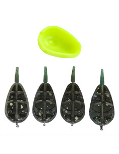 Set 4 Momitoare Wind Blade In Line Method Feeder Set 4+1 Profi, 40-50-60-70g + Matrita
