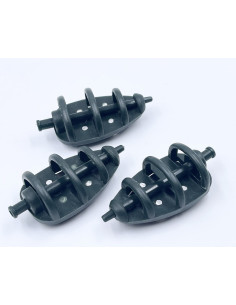Set 3 Momitoare Wind Blade In Line Method Feeder, 30g