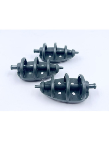Set 3 Momitoare Wind Blade In Line Method Feeder, 30g