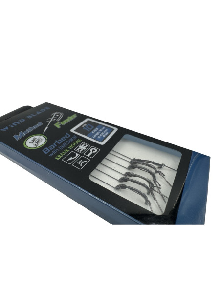Carlige Feeder Legate Wind Blade A, 6buc/plic