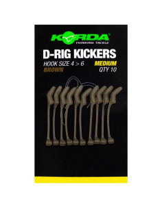 Rig Aligner Korda Kicker D-rig Brown, Marime M, 10buc/plic