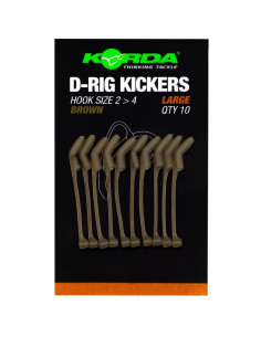 Rig Aligner Korda Kicker D-rig Brown, Marime L, 10buc/plic
