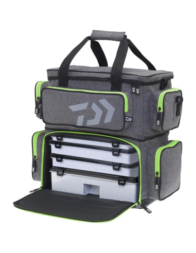 Geanta Daiwa Prorex D-box Tackle + 4 Cutii Pentru Accesorii, 45x42x25cm