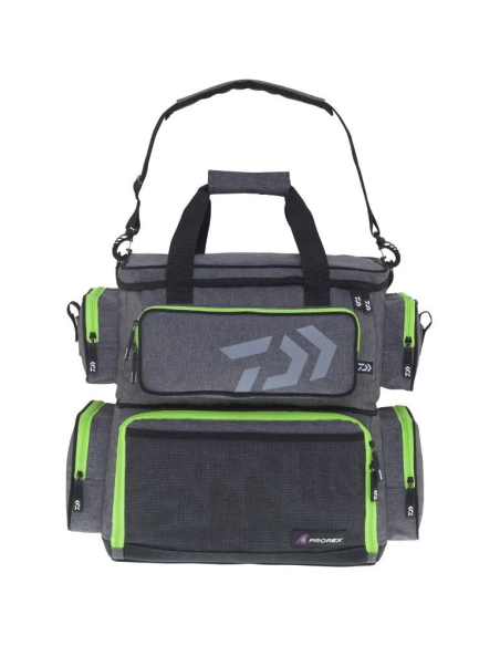 Geanta Daiwa Prorex D-box Tackle + 4 Cutii Pentru Accesorii, 45x42x25cm