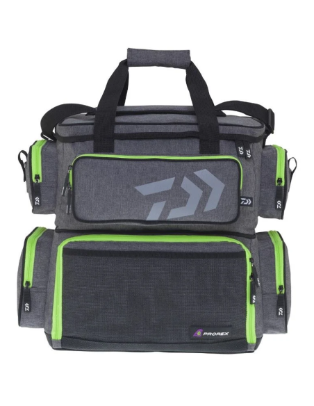 Geanta Daiwa Prorex D-box Tackle + 4 Cutii Pentru Accesorii, 45x42x25cm