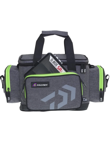 Geanta Daiwa Prorex D-box Tackle + 3 Cutii Pentru Accesorii, 40x25x22cm