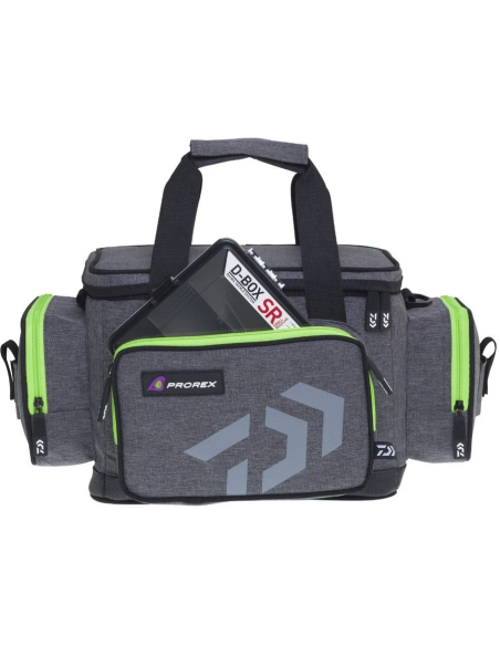 Geanta Daiwa Prorex D-box Tackle + 3 Cutii Pentru Accesorii, 40x25x22cm Geanta Daiwa Prorex D-box Tackle + 3 Cutii Pentru Accesorii, 40x25x22cm