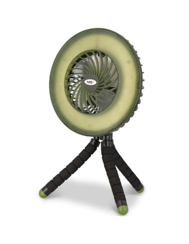 Ventilator + Lanterna NGT Dynamic Fan + Light Cu Incarcare Prin Usb