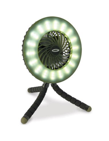 Ventilator + Lanterna NGT Dynamic Fan + Light Cu Incarcare Prin Usb
