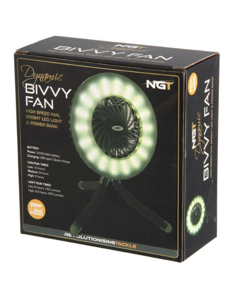 Ventilator + Lanterna NGT Dynamic Fan + Light Cu Incarcare Prin Usb Ventilator + Lanterna NGT Dynamic Fan + Light Cu Incarcare Prin Usb