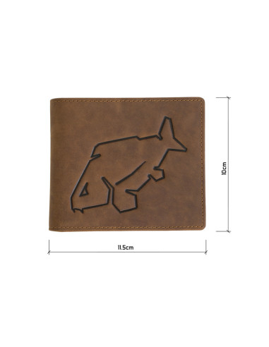 Portofel din piele Delphin Carp OutLINE