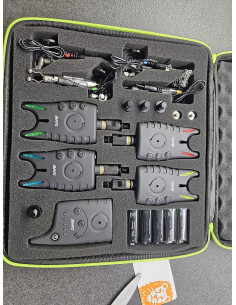 Set Avertizori + Statie FL Dayo 2024 + 4 Hangere si Conectori Rapizi, 4+1 2