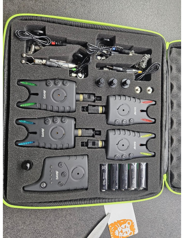 Set Avertizori + Statie FL Dayo 2024 + 4 Hangere si Conectori Rapizi, 4+1