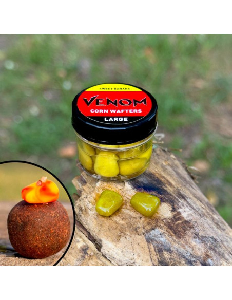 Wafters Feedermania Venom Corn L, Sweet Banana Wafters Feedermania Venom Corn L, Sweet Banana