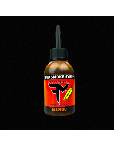 Atractant Feedermania Extreme Fluo Smoke Syrup, Sweet Mango, 75ml
