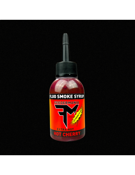 Atractant Feedermania Extreme Fluo Smoke Syrup, Hot Cherry, 75ml Atractant Feedermania Extreme Fluo Smoke Syrup, Hot Cherry, 75ml