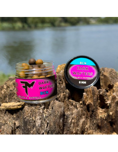 Wafters Feedermania Dark Boilies & Barrels, BCN, 8mm