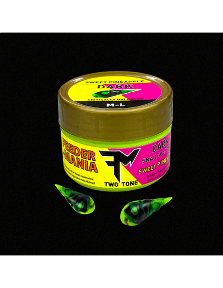 Wafters Feedermania Dark Snail Wafters Two Tone M-L, Sweet Pineapple Wafters Feedermania Dark Snail Wafters Two Tone M-L, Sweet Pineapple