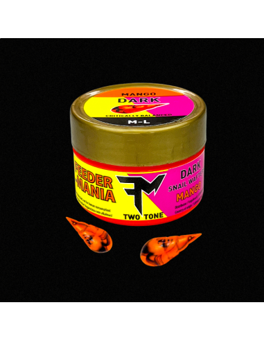 Wafters Feedermania Dark Snail Wafters Two Tone M-L, Mango