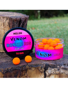 Pop-Up Feedermania Venom Ronnie Rig, Melon, 14mm