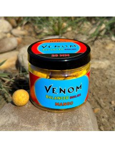 Boilies De Carlig Feedermania Venom Balanced Boilies, Mango, 20mm, 100g