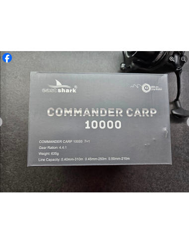 Mulineta EastShark Comander Carp 10000