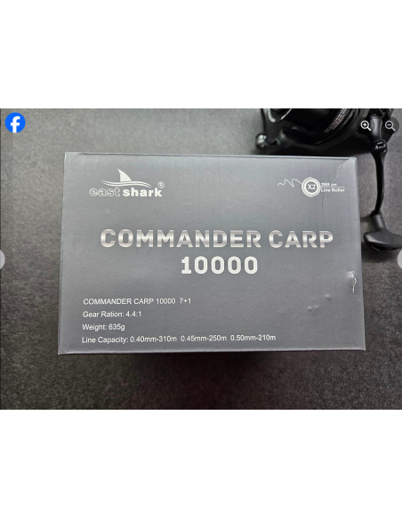 Mulineta EastShark Comander Carp 10000