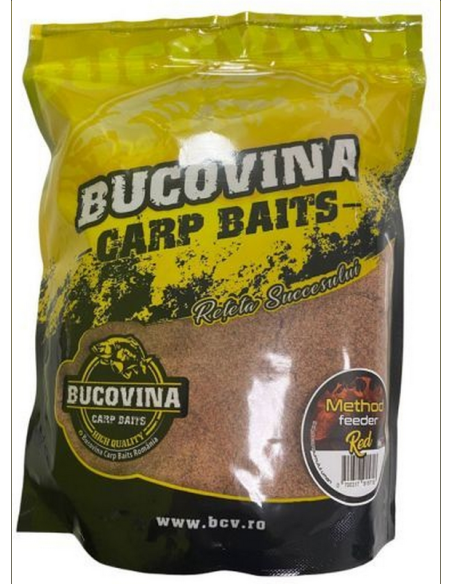 Nada Bucovina Baits Method Feeder Red, 800g Nada Bucovina Baits Method Feeder Red, 800g
