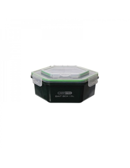 Cutie Plastic Pentru Momeli Carp Pro, 1.5L Cutie Plastic Pentru Momeli Carp Pro, 1.5L