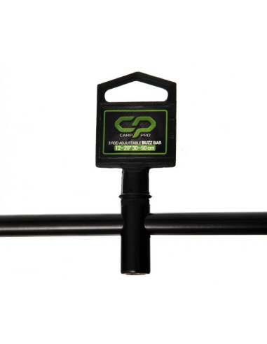 Buzz Bar Telescopic Carp Pro, 3 Posturi, 30-50cm