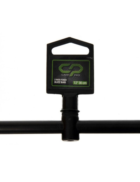 Buzz Bar Carp Pro Black, 2 Posturi, 30cm Buzz Bar Carp Pro Black, 2 Posturi, 30cm