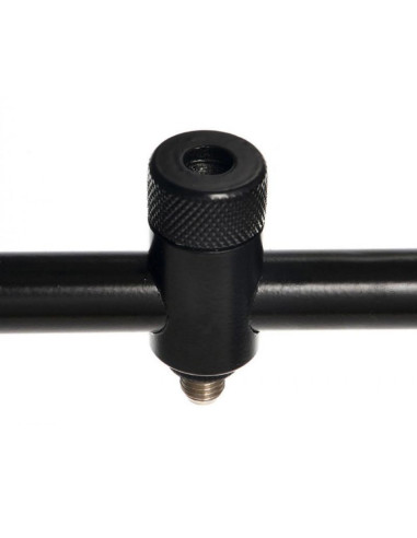 Buzz Bar Carp Pro Black, 3 Posturi, 30cm