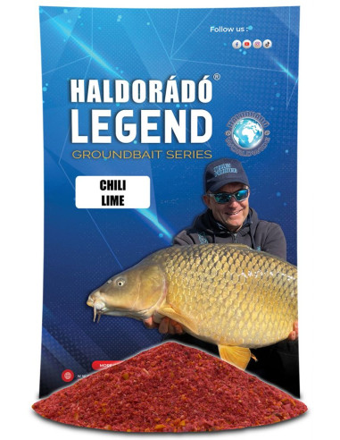 Nada Haldorado Legend Groundbait, Chili Lime, 800g