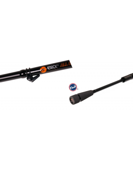 Lanseta Zeck All Black, 2.40m, 10-40g, 2buc Lanseta Zeck All Black, 2.40m, 10-40g, 2buc