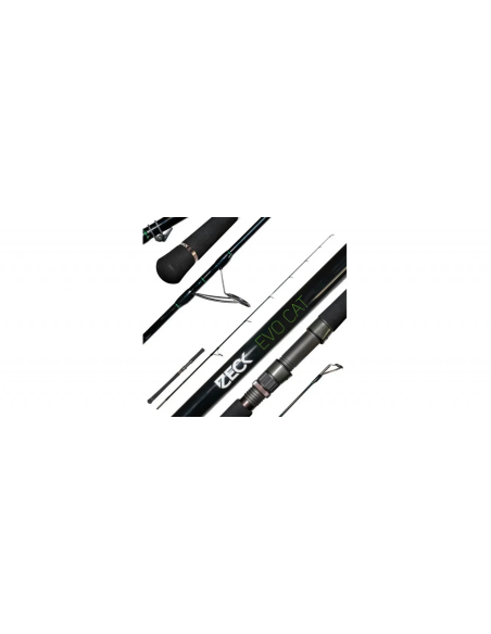 Lanseta Zeck Evo Cat Spin, 2.43m, 120g, 2buc Lanseta Zeck Evo Cat Spin, 2.43m, 120g, 2buc