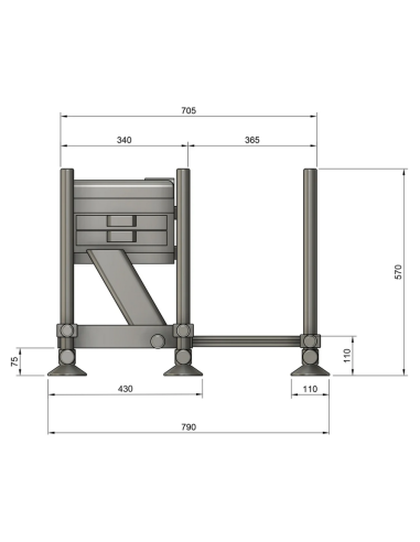 Scaun Modular Nytro SLS36